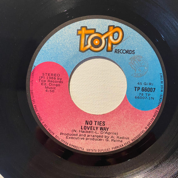 No Ties – Lovely Way (7", Italy - 1986)