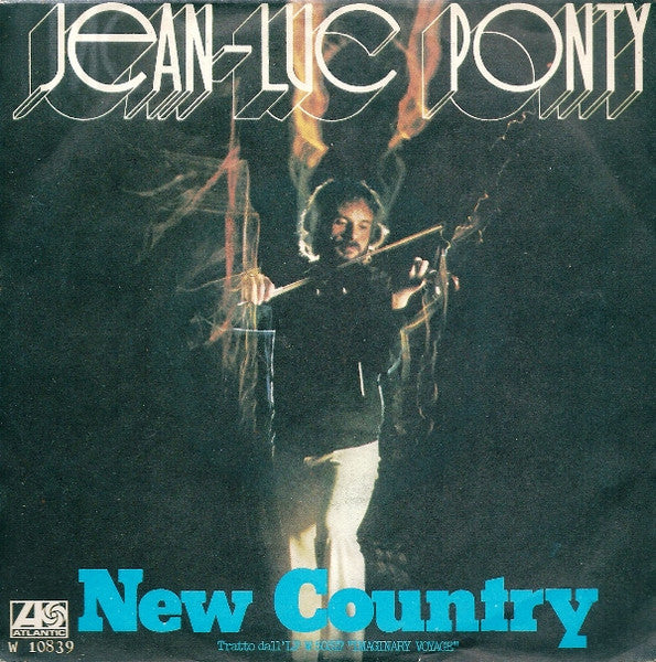 Jean-Luc Ponty – New Country  (7", Italy - 1977)
