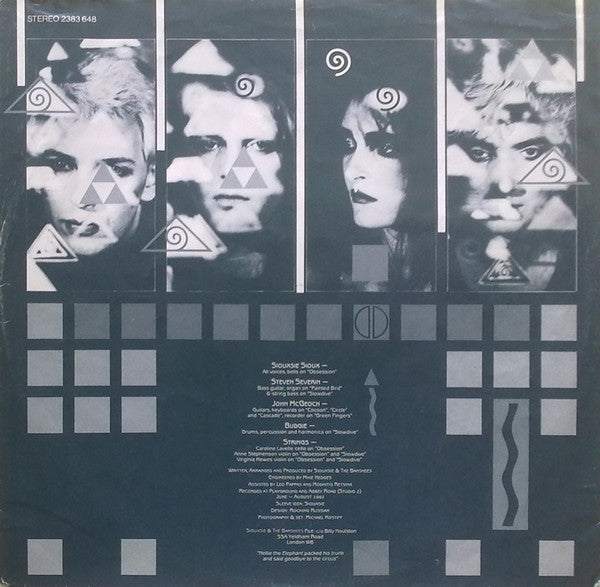 Siouxsie & The Banshees – A Kiss In The Dreamhouse (LP, Album, Germany - 1982)