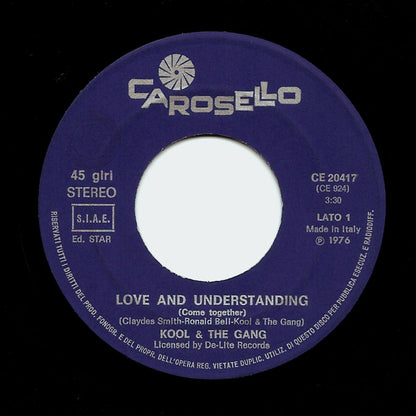 Kool & The Gang – Love And Understanding (Come Together) (7", Italy - 1976)