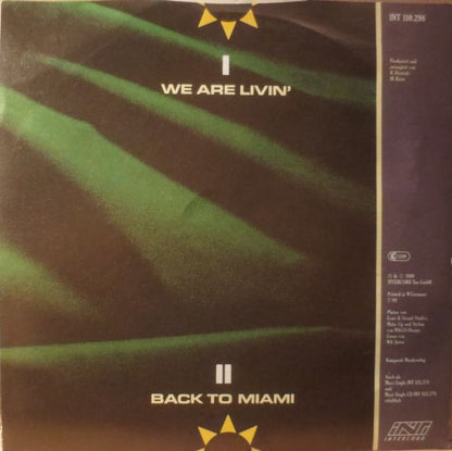 Sunshine Express – We Are Livin' (7", Germany - 1989)