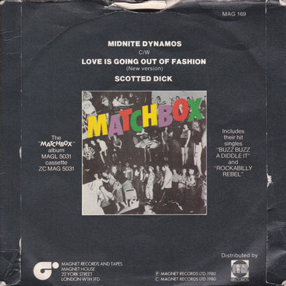 Matchbox (3) – Midnite Dynamos (7", UK - 1980)