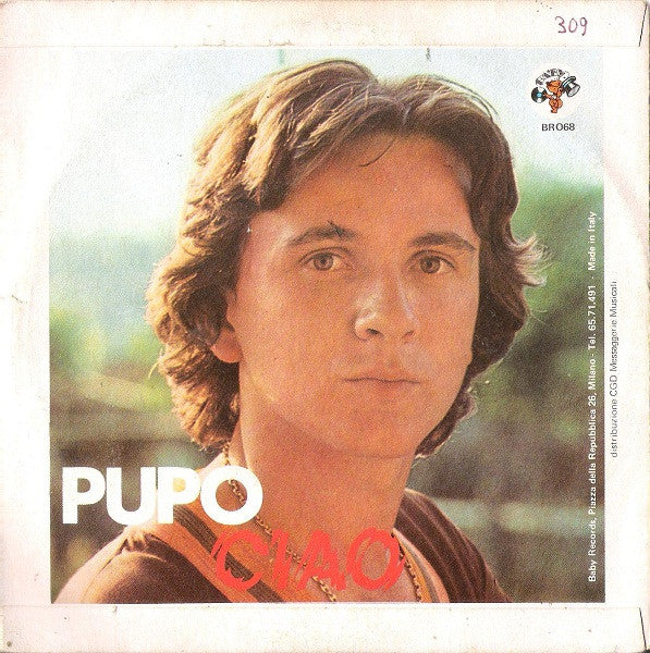 Pupo – Ciao (7", Italy - 1978)