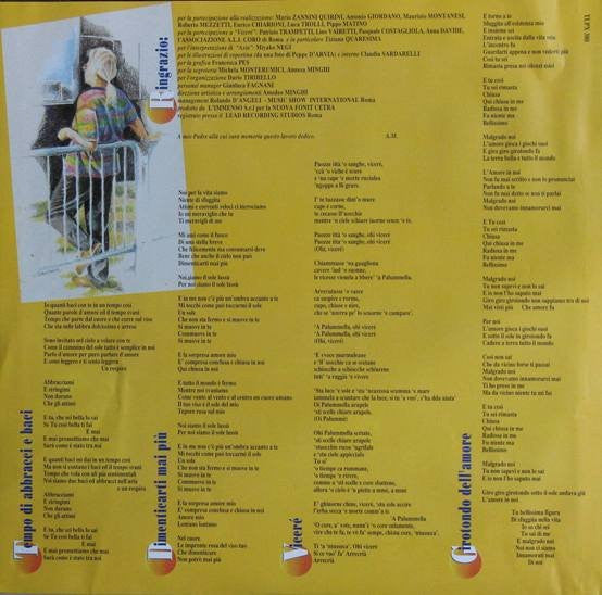 Amedeo Minghi – Come Due Soli In Cielo (LP, Album, Italy - 1994)
