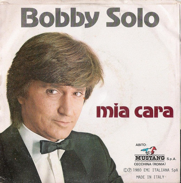 Bobby Solo – Gelosia (7", Italy - 1980)