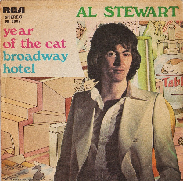 Al Stewart – Year Of The Cat / Broadway Hotel (7", Italy - 1977)