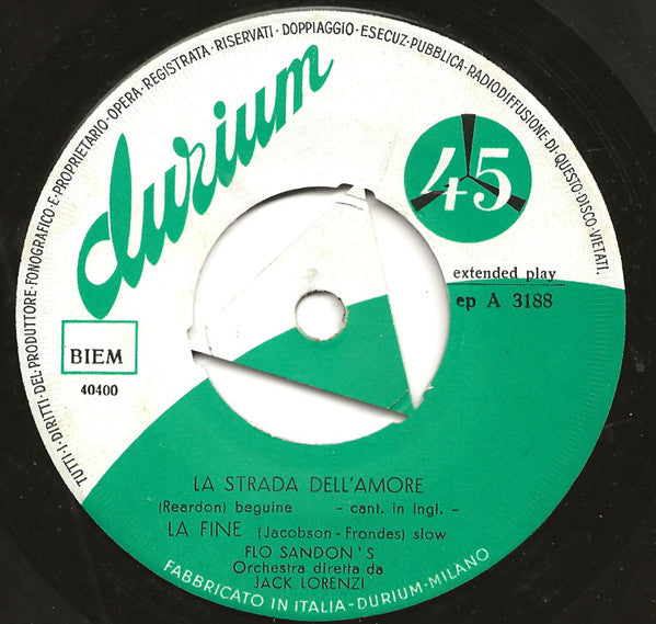 Flo Sandon's – Concertino (7", Italy - 1959)