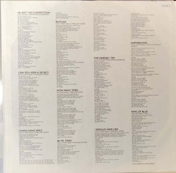 Brother Beyond – Get Even (LP, Album, Europe - 1988)