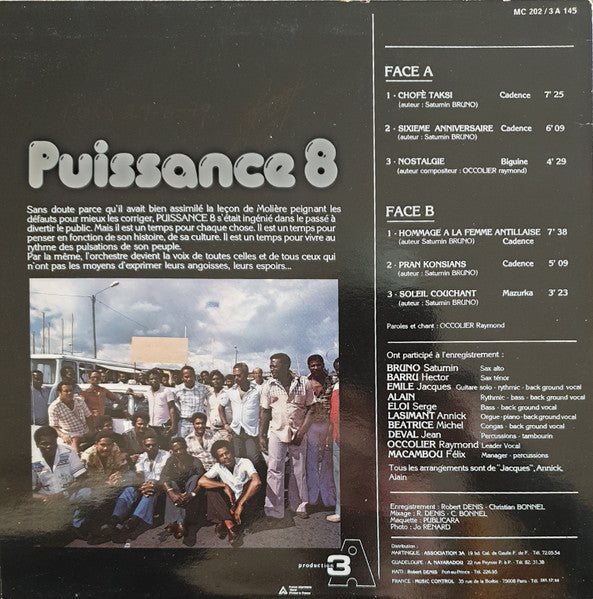 Puissance 8 – Puissance 8 (LP, France)