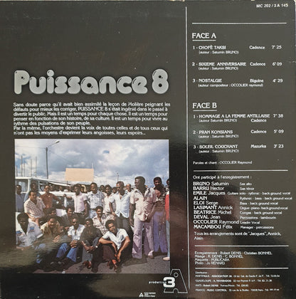 Puissance 8 – Puissance 8 (LP, France)