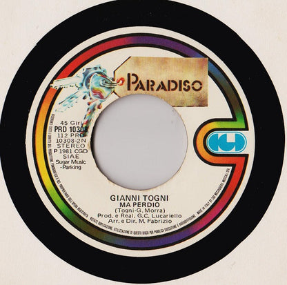 Gianni Togni – Semplice (7", Italy - 1981)