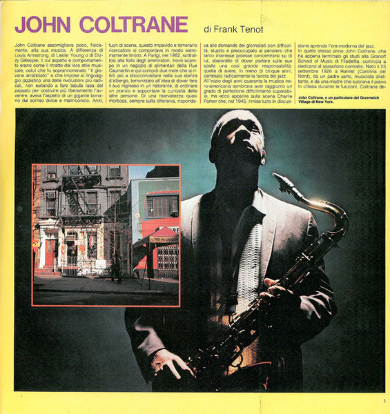 John Coltrane – John Coltrane (LP, Repress, Compilation, Italy - 1981)