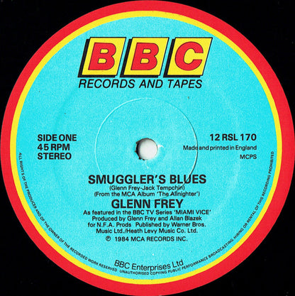 Glenn Frey – Smuggler's Blues (12", UK - 1985)
