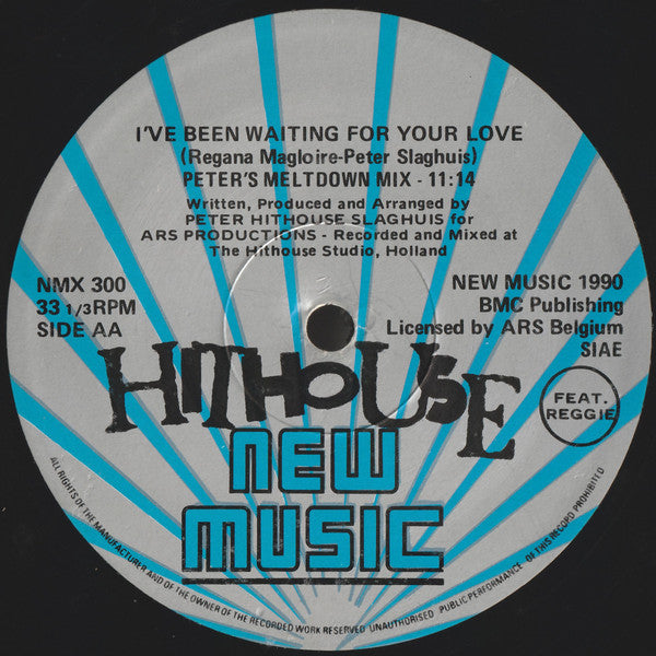 Hithouse, Reggie – I've Been Waiting For Your Love (12", Italy - 1990)