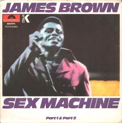 James Brown – Sex Machine (Part 1 & Part 2) (7", Italy - 1970)