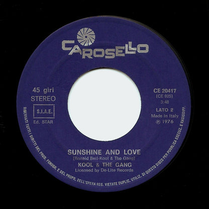 Kool & The Gang – Love And Understanding (Come Together) (7", Italy - 1976)