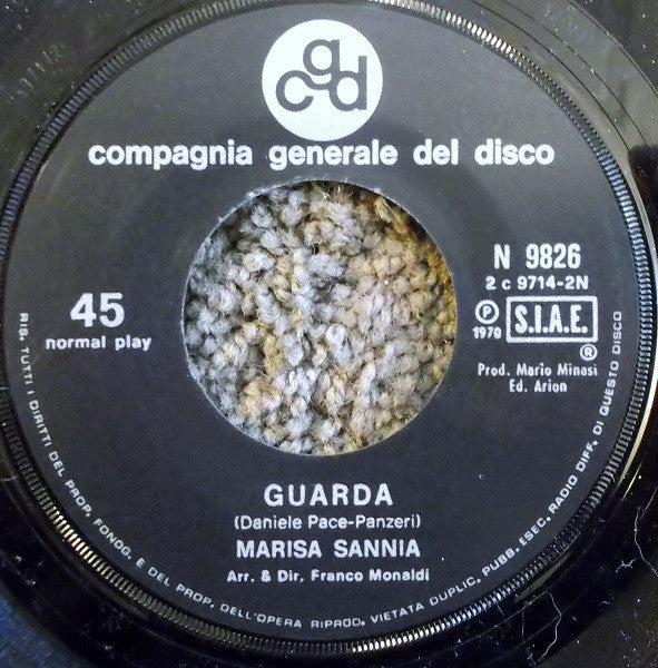 Marisa Sannia – La Primavera (7", Italy - 1970)