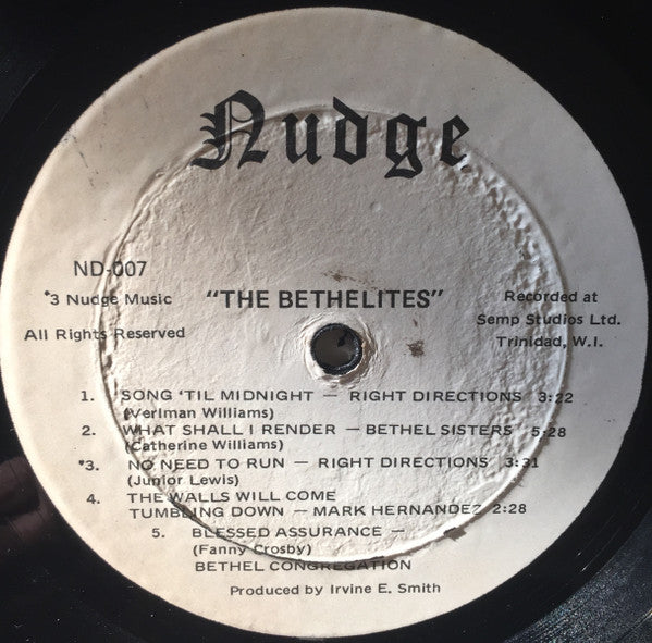 The Bethelites – The Bethelites (LP, Album, Trinidad & Tobago)