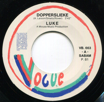 Luke (78) – Dopperslieke (7", Belgium - 1981)