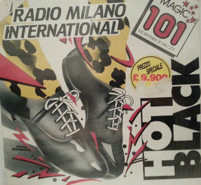 Various – Radio Milano International Hot Black (LP, Compilation, Italy - 1988)