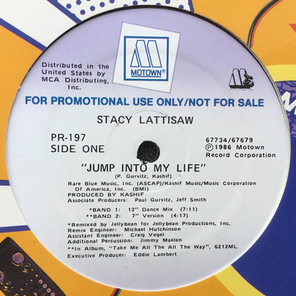 Stacy Lattisaw – Jump Into My Life (12", US - 1986)