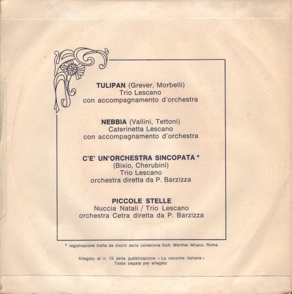 Various – La Canzone Italiana - N° 13 (7", Italy - 1970)