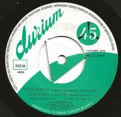 Flo Sandon's – Concertino (7", Italy - 1959)