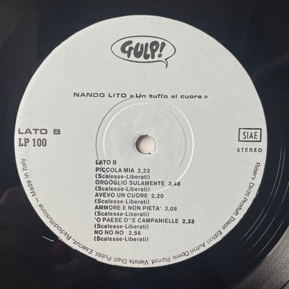 Nando Lito – Un Tuffo Al Cuore (LP, Album, Italy)