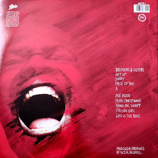 Papa Winnie – One Blood One Love (LP, Album, Italy - 1990)