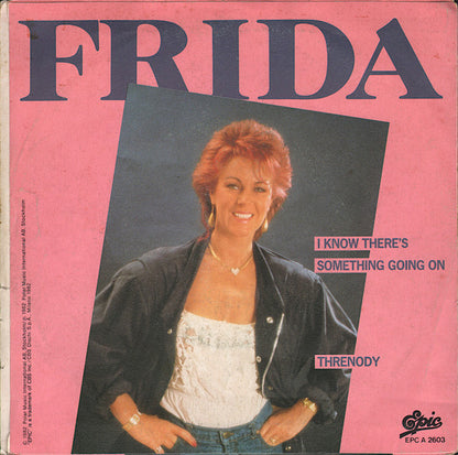 Frida – I Know There's Something Going On (7", Italy - 1982)