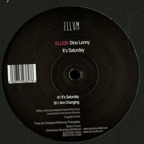 Dino Lenny – It's Saturday  (12" - 2015)