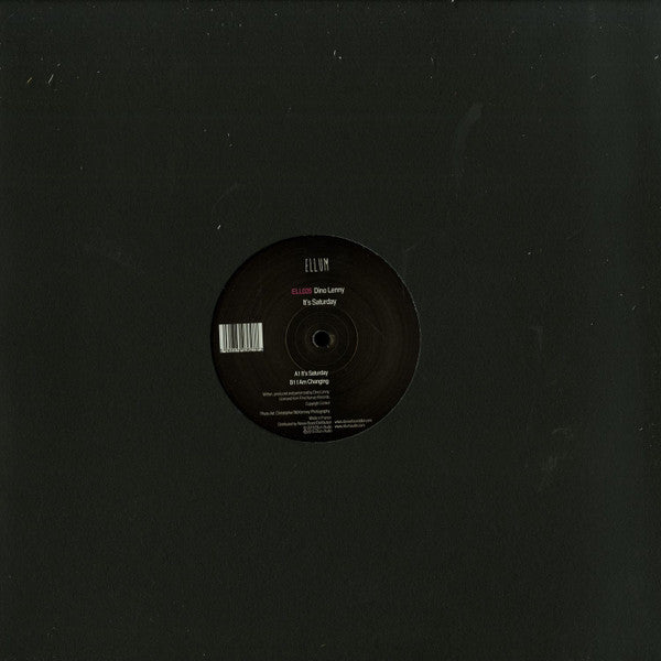 Dino Lenny – It's Saturday  (12" - 2015)
