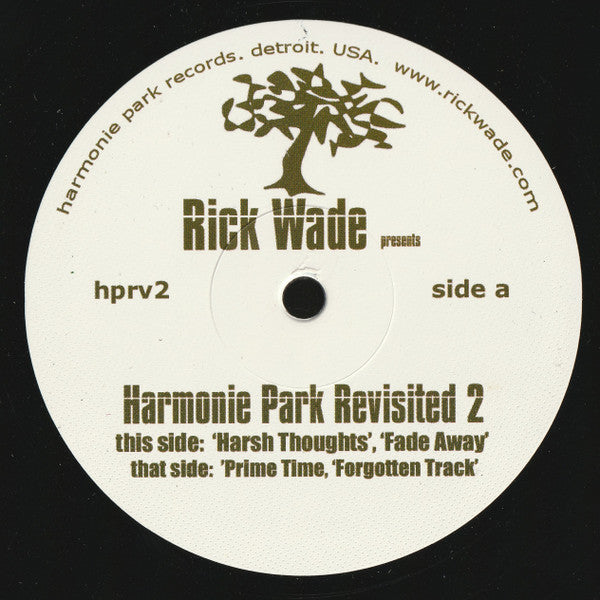 Rick Wade – Harmonie Park Revisited 2 (12", US - 2008)