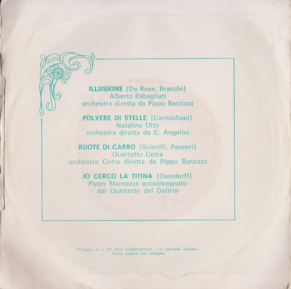 Various – La Canzone Italiana - N° 25 (7", Italy - 1970)