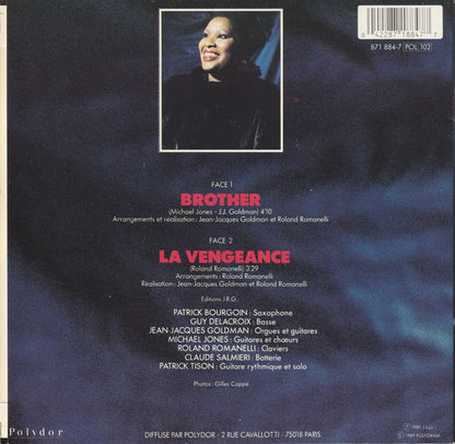 Carole Fredericks – Brother (7", France - 1989)