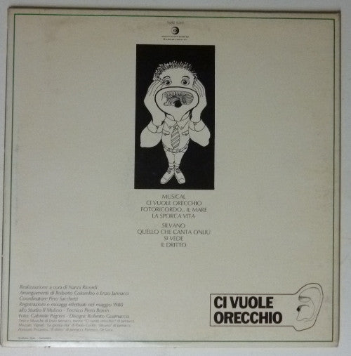 Enzo Jannacci – Ci Vuole Orecchio (LP, Album, Italy - 1980)