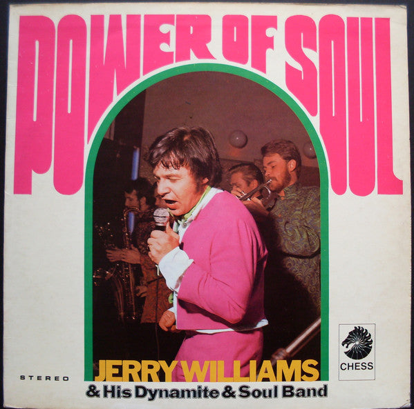 Jerry Williams & His Dynamite & Soul Band – Power Of Soul (LP, Album, Italy - 1968)