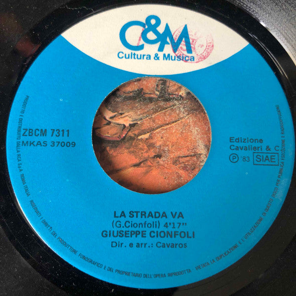 Giuseppe Cionfoli – Shalom (7", Italy - 1983)