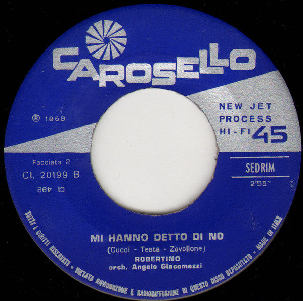 Robertino Loretti – Suona, Suona Violino (7", Italy - 1968)