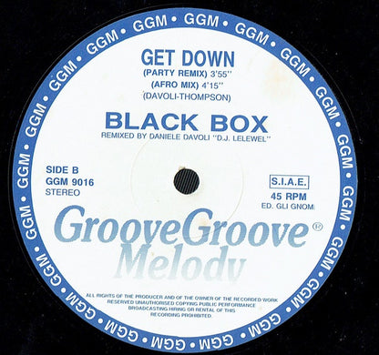 Black Box – Fantasy (Remix) (12", Italy - 1990)