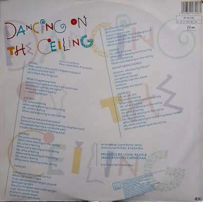 Lionel Richie – Dancing On The Ceiling (12", Italy - 1986)