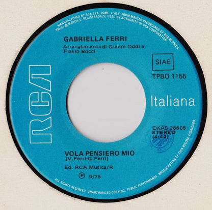 Gabriella Ferri – ...E Cammina (7", Italy - 1975)