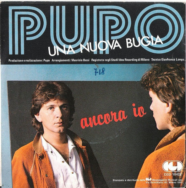 Pupo – Ancora Io (7", Italy - 1982)