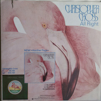 Christopher Cross – All Right (7", Italy - 1983)