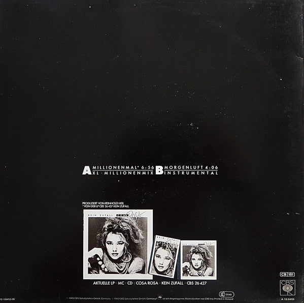 Cosa Rosa – Millionenmal (XL-Millionenmix) (12", Germany - 1985)