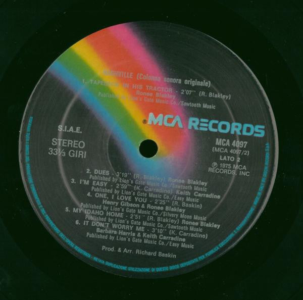 Various – Nashville - Original Motion Picture Soundtrack (LP, Album, Italy - 1976)