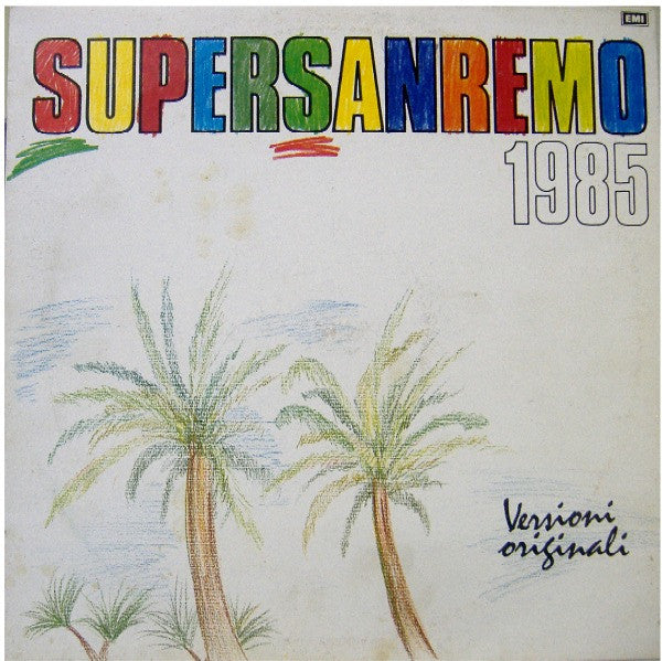 Various – Supersanremo 1985 (LP, Compilation, Italy - 1985)