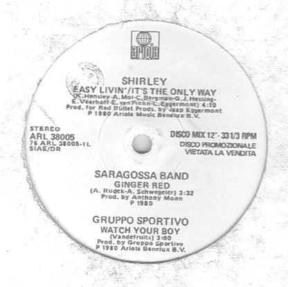 Various – Untitled (12", Compilation, Italy - 1980)