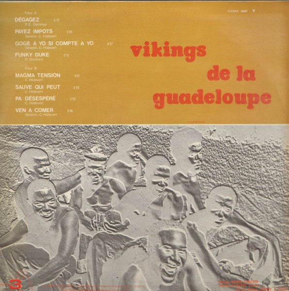 Les Vikings De La Guadeloupe – Dégagez Payez Impots (LP, Album, France - 1977)