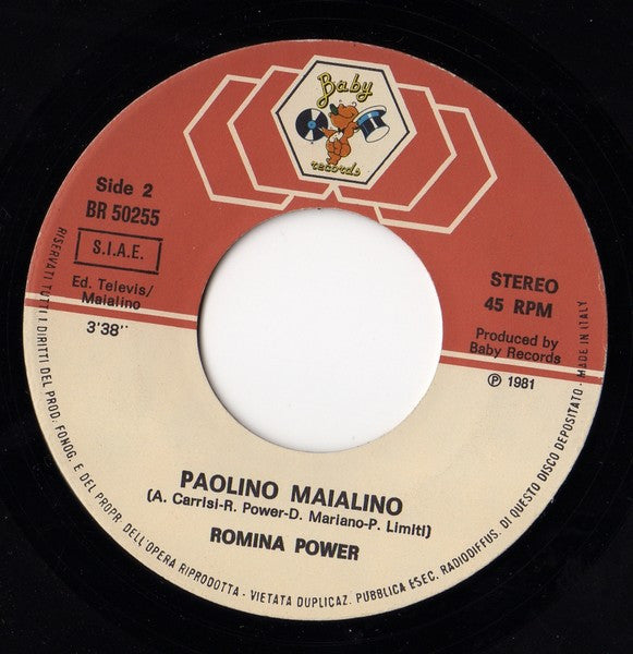 Romina Power – Il Ballo Del Qua Qua  (7", Italy - 1981)